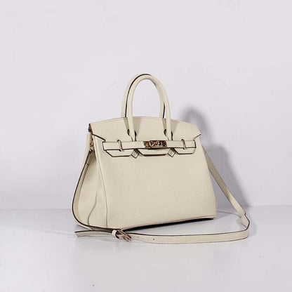 Hermes 30cm Birkin Bag Togo Leather With Strap Beige Gold