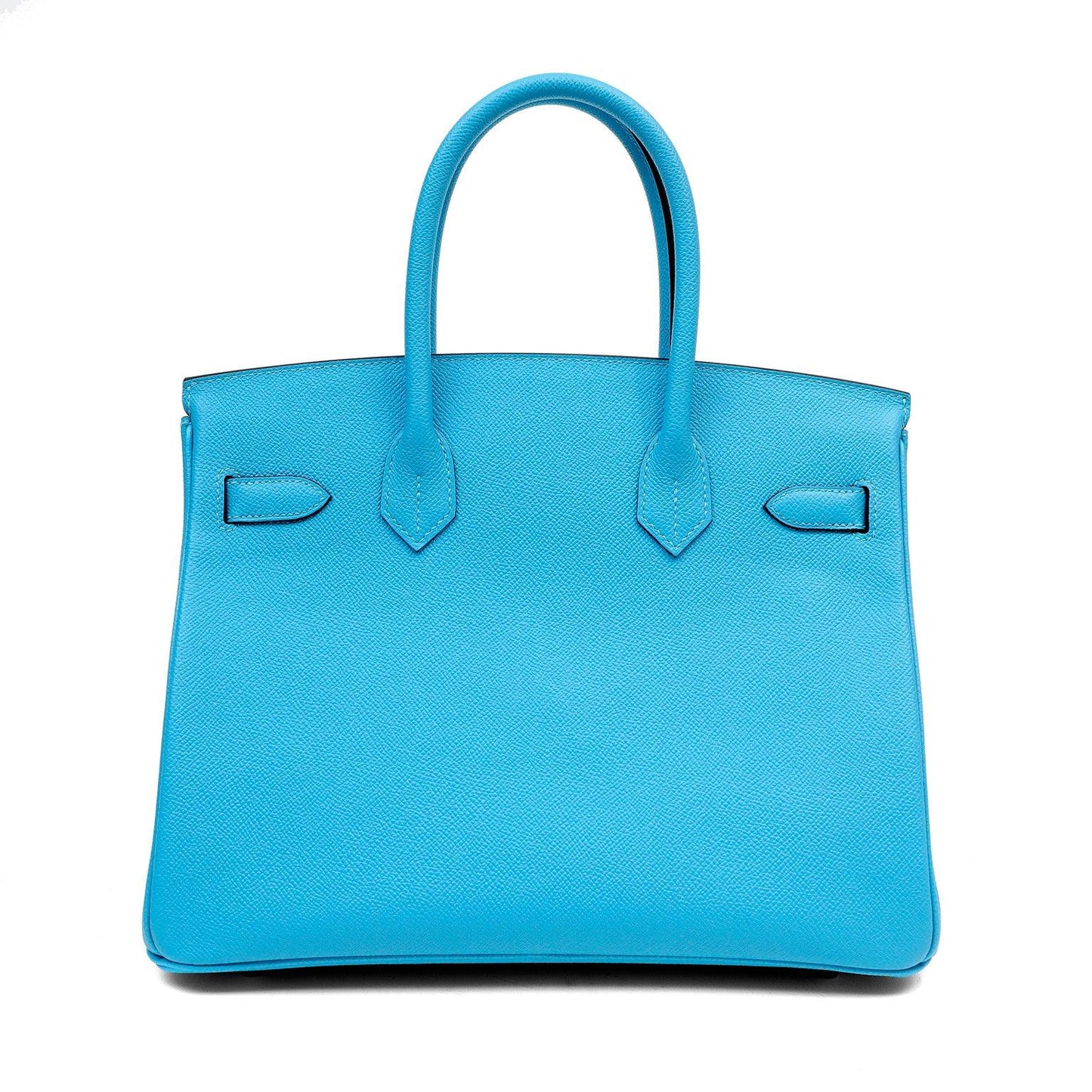 Hermes 30cm Cotton Candy Blue Epsom w/ Palladium Hardware