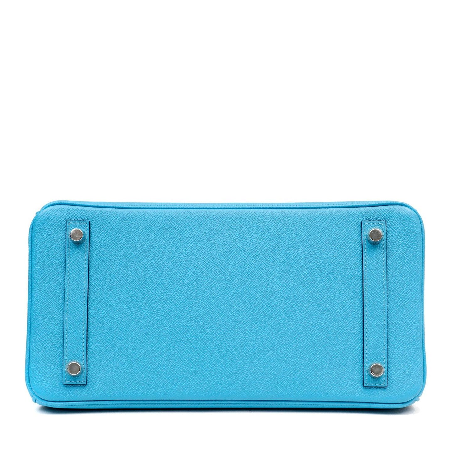 Hermes 30cm Cotton Candy Blue Epsom w/ Palladium Hardware