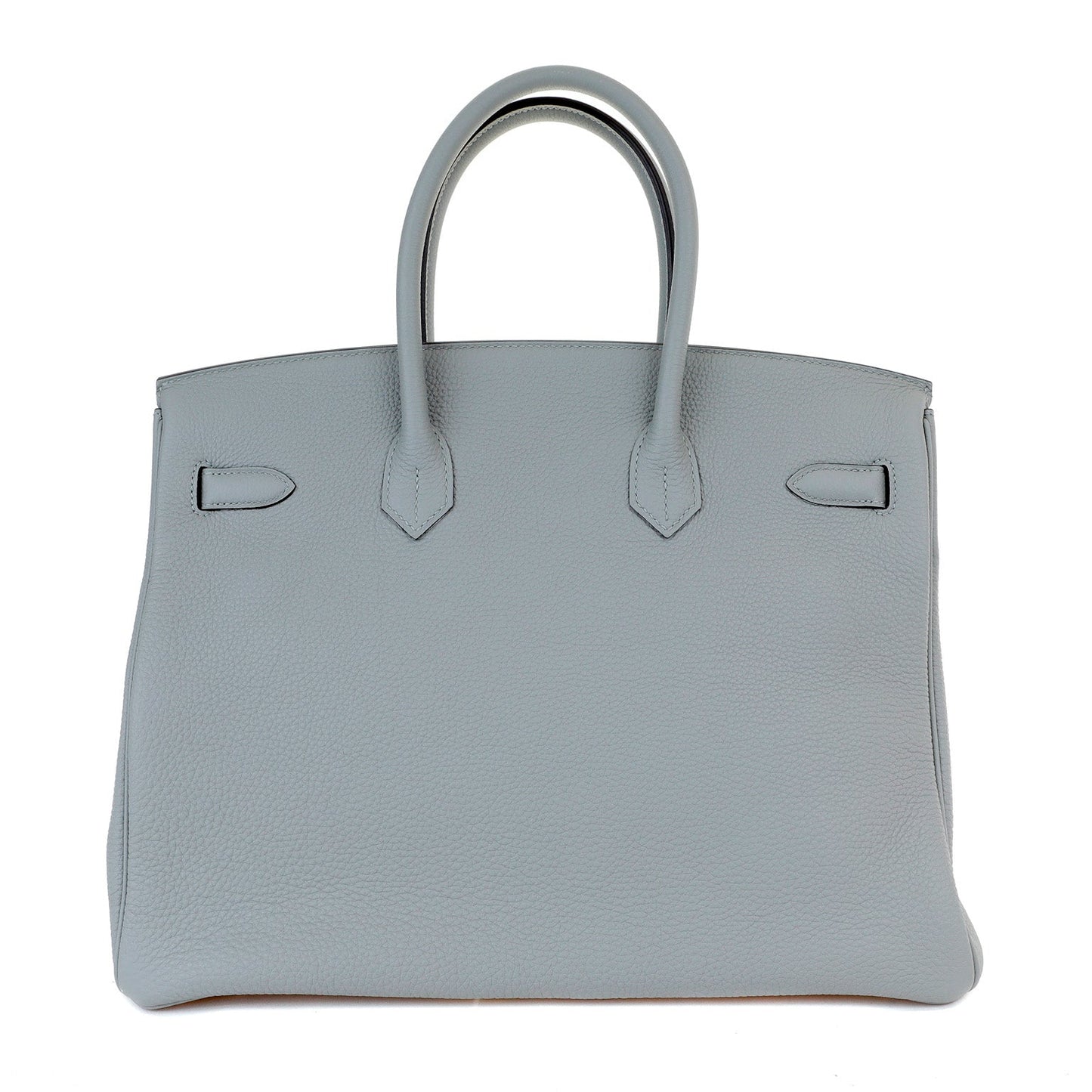 Hermes 35cm Gris Asphalt Togo Birkin w/ Palladium