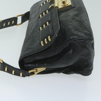 LOUIS VUITTON Monogram Mydia Ruber Shoulder Bag Black M40282  42982A