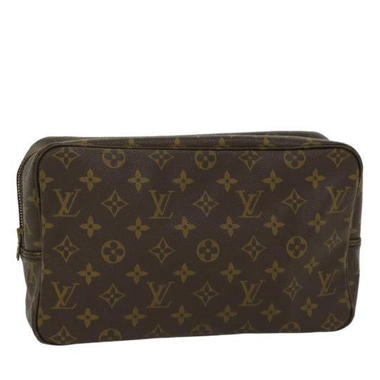 LOUIS VUITTON Monogram Trousse Toilette 28 Clutch Bag M47522  51985