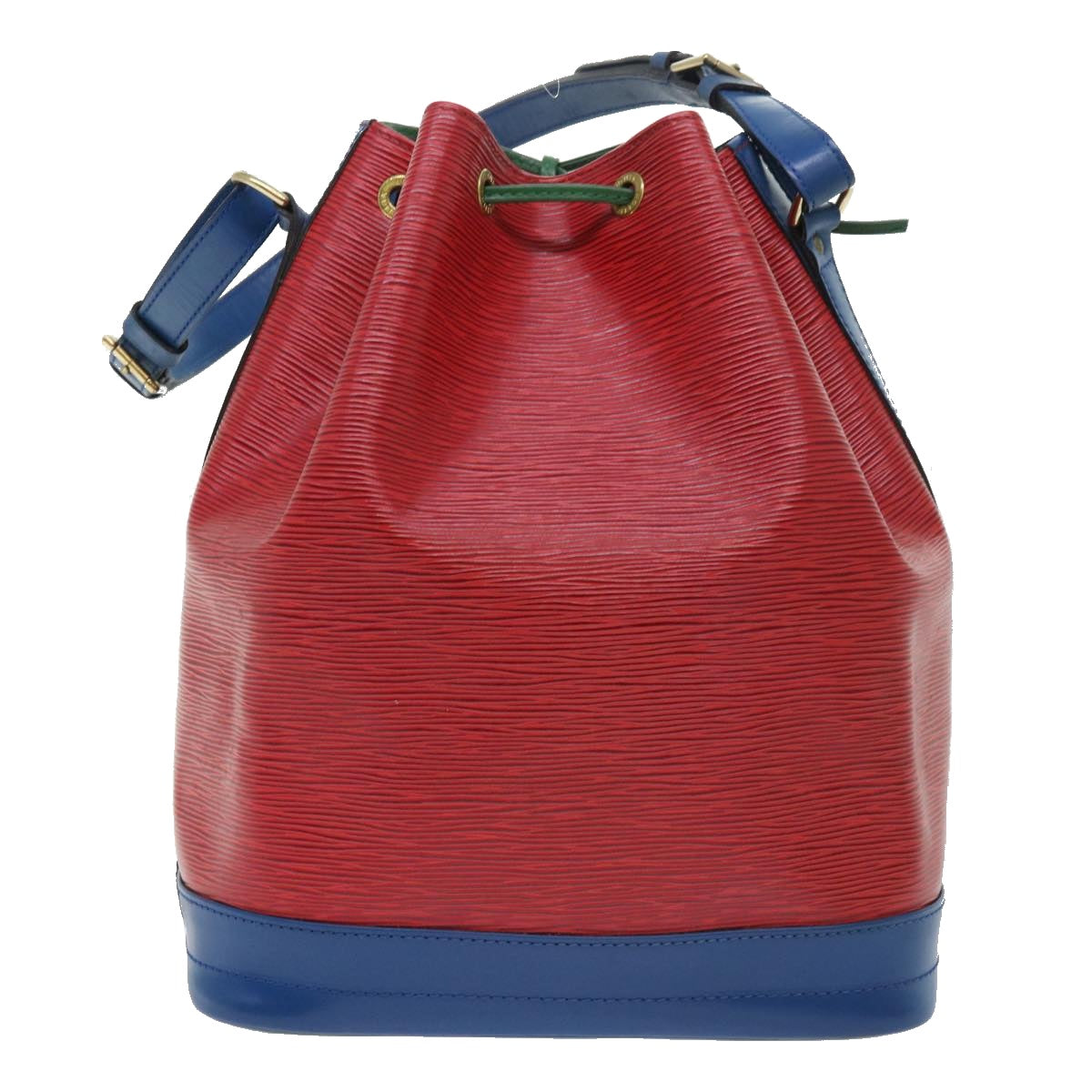 LOUIS VUITTON Epi Toriko Color Noe Shoulder Bag Red Blue Green M44084 Auth 52059