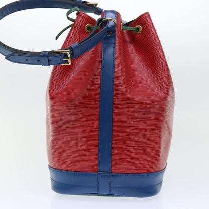 LOUIS VUITTON Epi Toriko Color Noe Shoulder Bag Red Blue Green M44084 Auth 52059