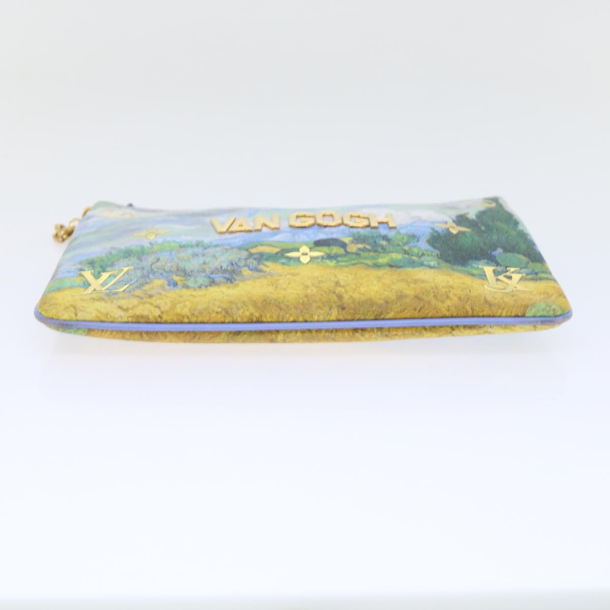 LOUIS VUITTON Masters Collection Pochette Pla Van Gogh Pouch M64620 Auth 52075A