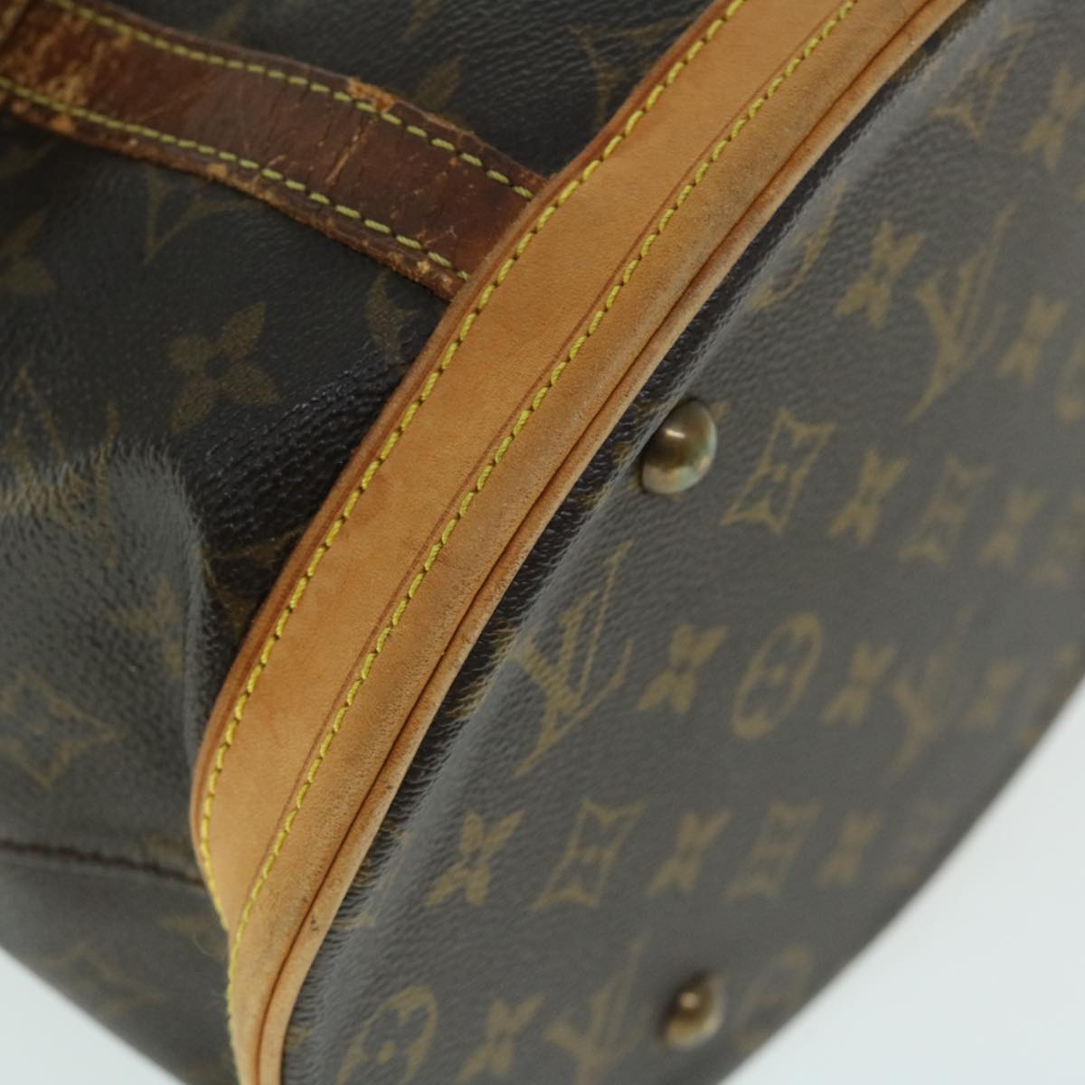 LOUIS VUITTON Monogram Bucket GM Shoulder Bag Vintage M42236  52333