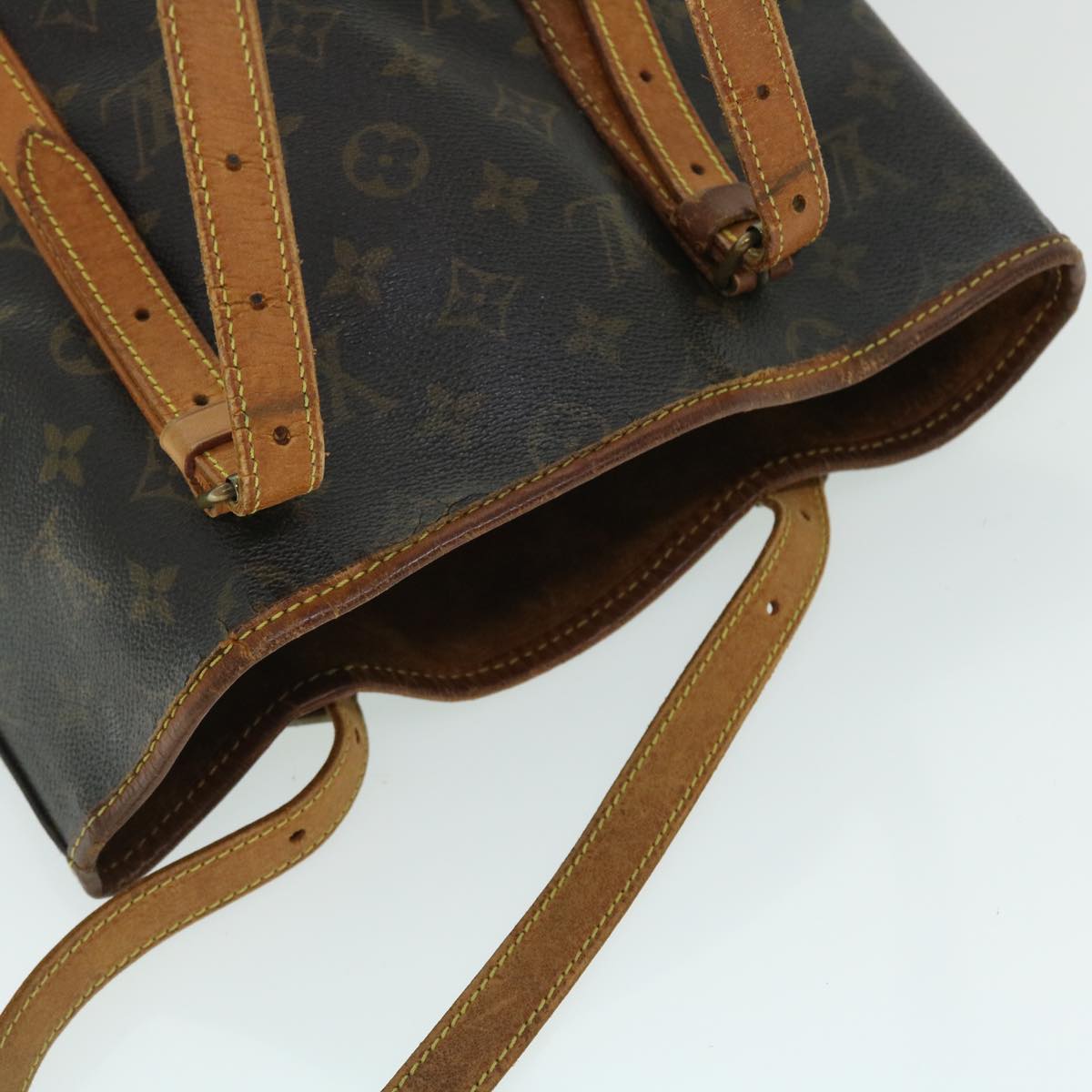 LOUIS VUITTON Monogram Bucket GM Shoulder Bag Vintage M42236  52333