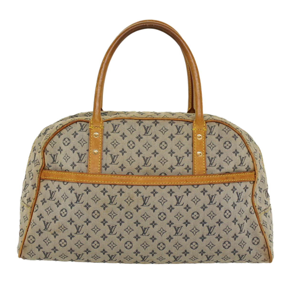 LOUIS VUITTON Monogram Mini Marie Hand Bag Blue M92003  52340