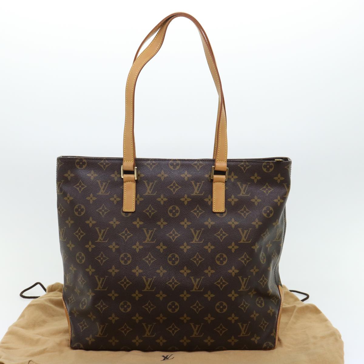 LOUIS VUITTON Monogram Cabas Piano Tote Bag M51148  52342