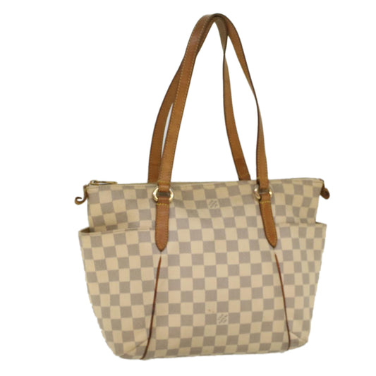 LOUIS VUITTON Damier Azur Totally PM Tote Bag N41280  52346