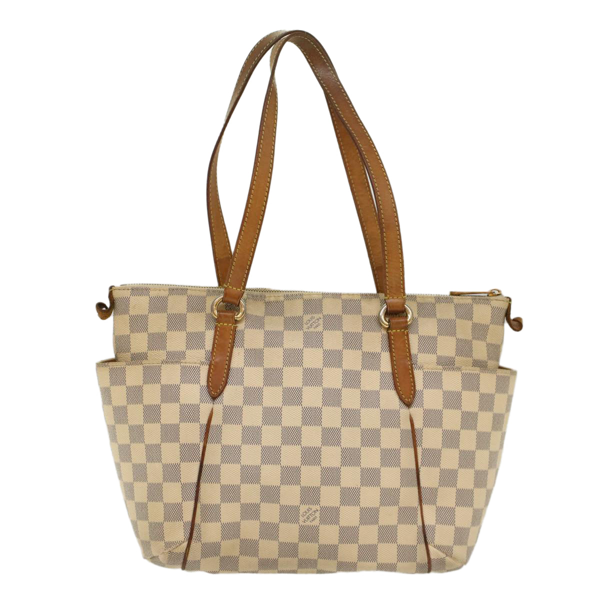 LOUIS VUITTON Damier Azur Totally PM Tote Bag N41280  52346