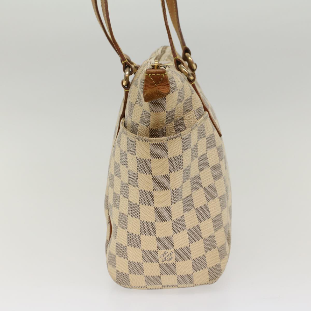 LOUIS VUITTON Damier Azur Totally PM Tote Bag N41280  52346