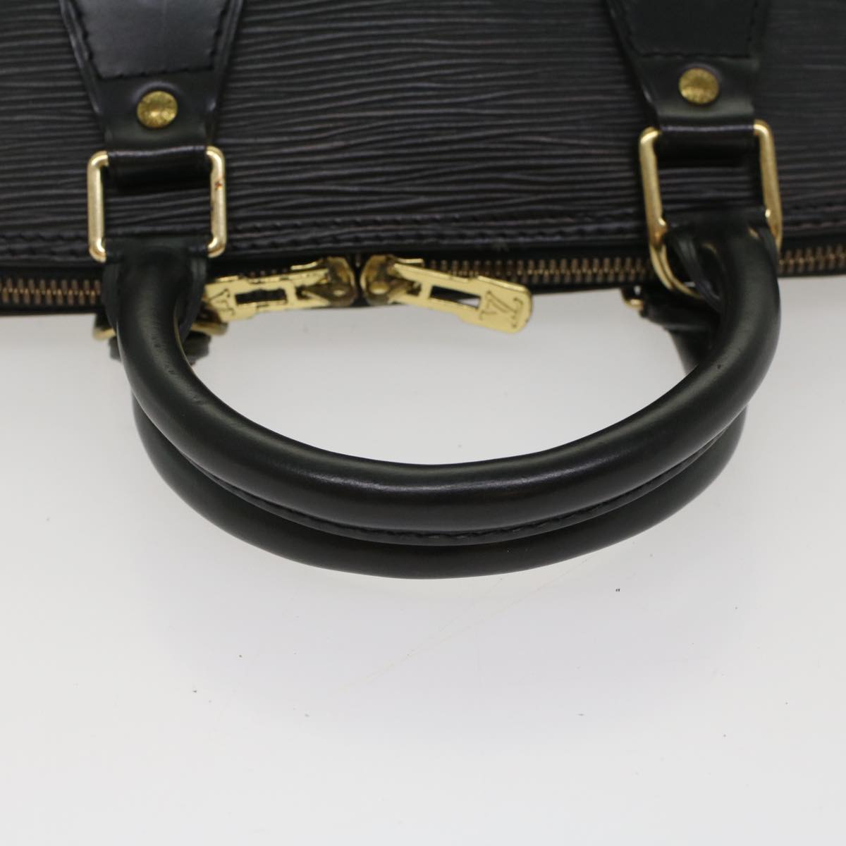 LOUIS VUITTON Epi Alma Hand Bag Black M52142  52356