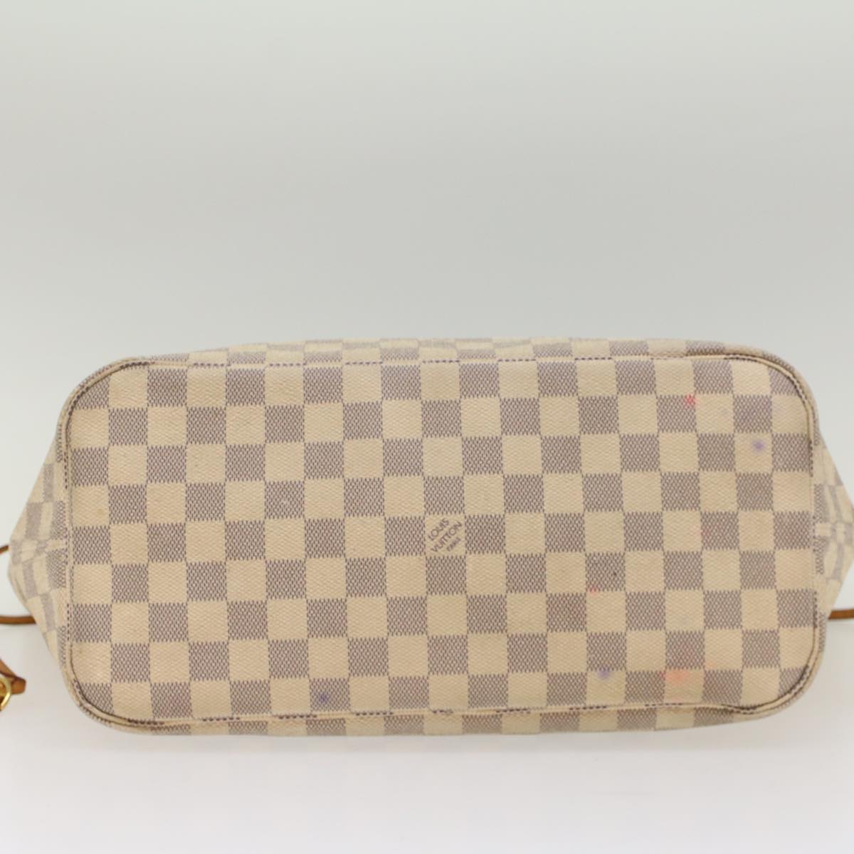 LOUIS VUITTON Damier Azur Neverfull MM Tote Bag N41605  52378