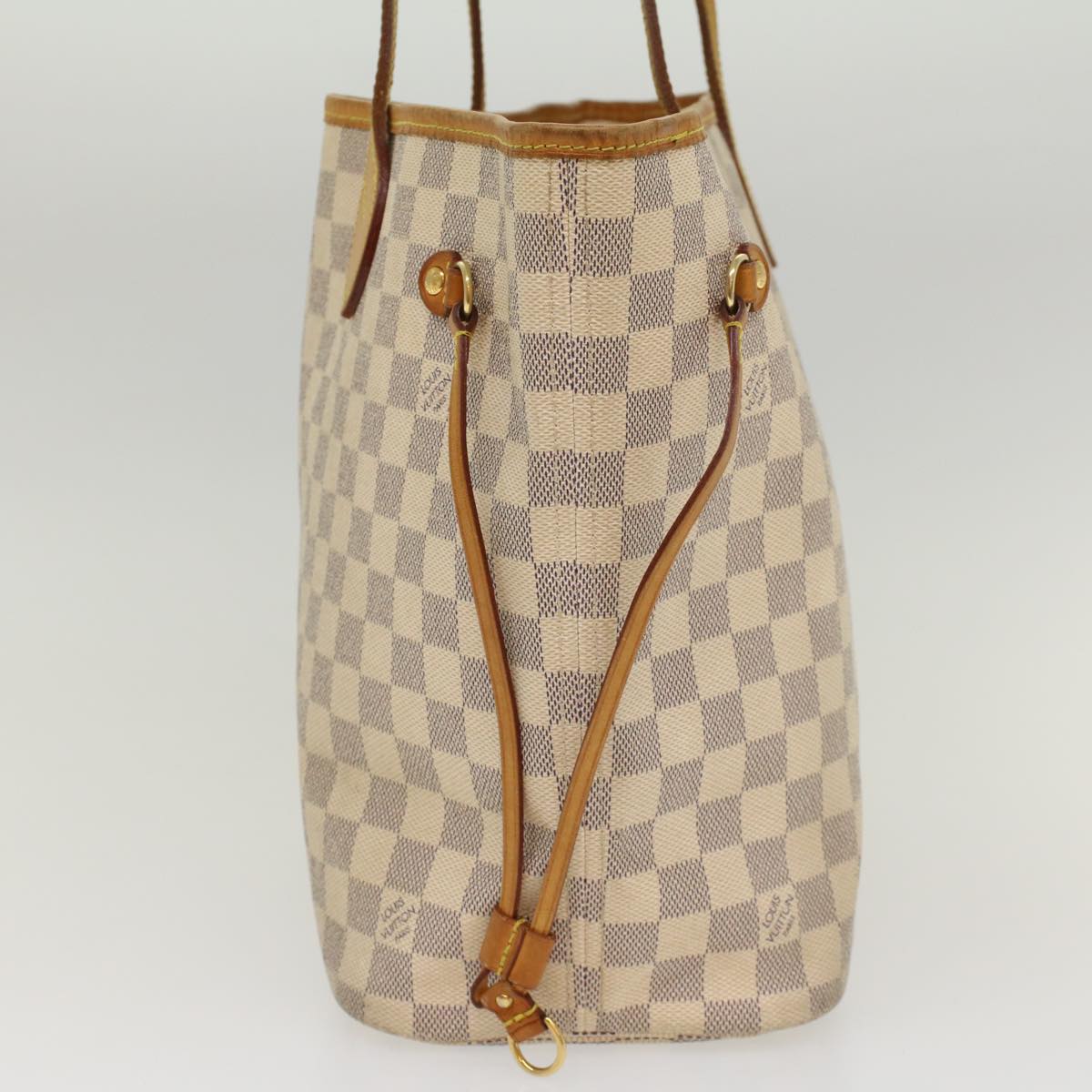 LOUIS VUITTON Damier Azur Neverfull MM Tote Bag N41605  52378