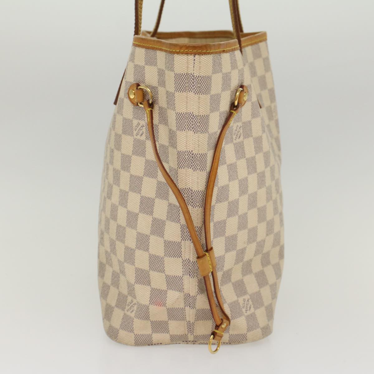 LOUIS VUITTON Damier Azur Neverfull MM Tote Bag N41605  52378