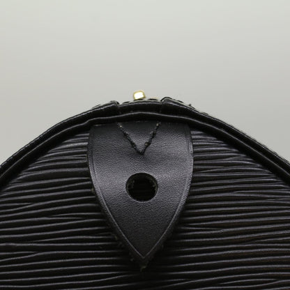 LOUIS VUITTON Epi Speedy 35 Hand Bag Black M42992  52402