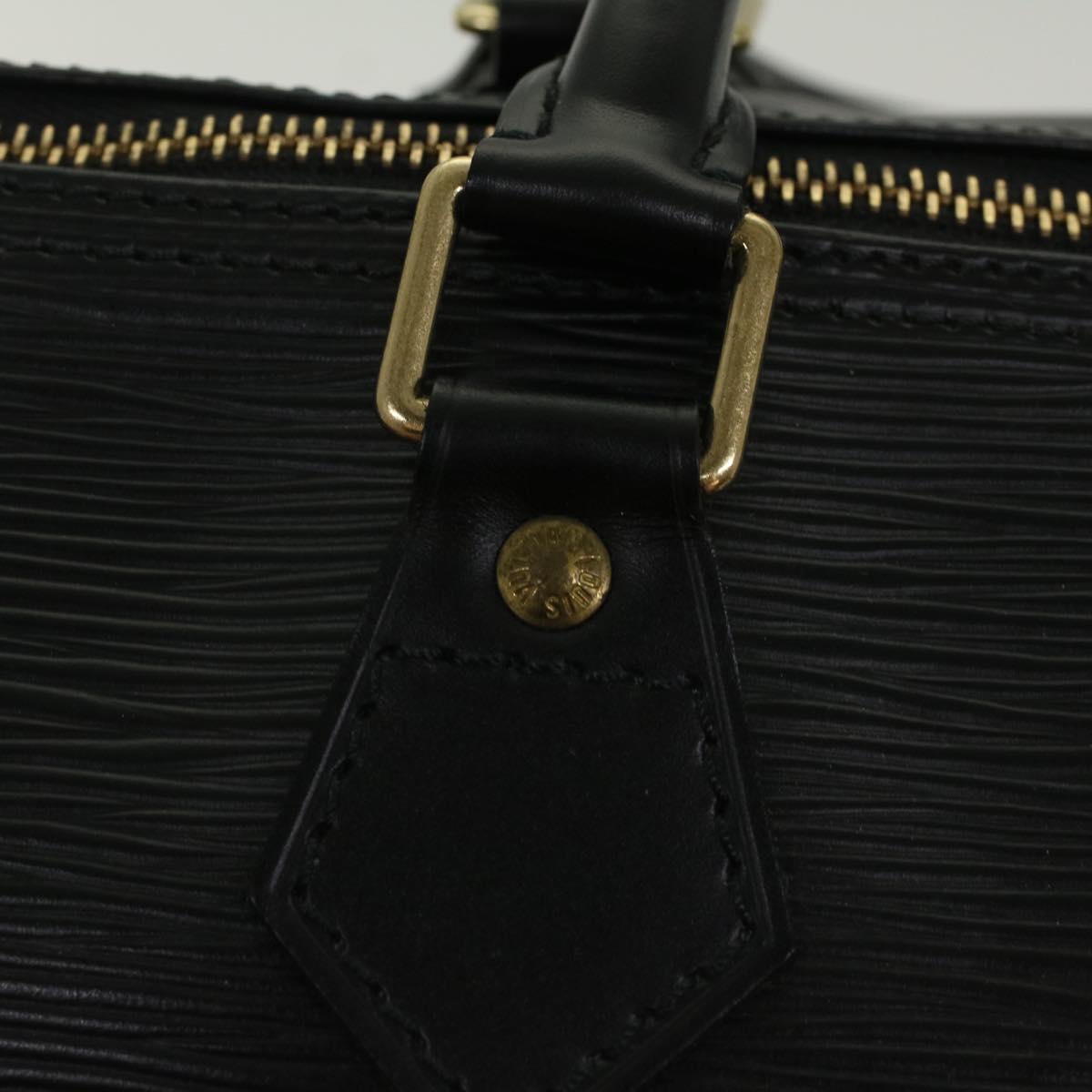 LOUIS VUITTON Epi Speedy 35 Hand Bag Black M42992  52402