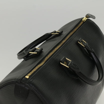 LOUIS VUITTON Epi Speedy 35 Hand Bag Black M42992  52402