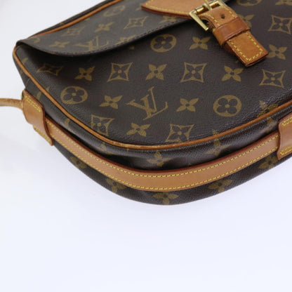 LOUIS VUITTON Monogram Jeune Fille MM Shoulder Bag M51226  52508