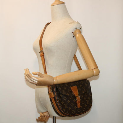 LOUIS VUITTON Monogram Jeune Fille MM Shoulder Bag M51226  52508