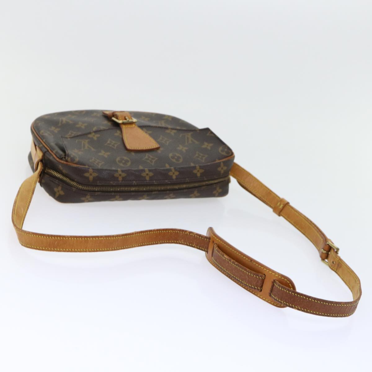 LOUIS VUITTON Monogram Jeune Fille MM Shoulder Bag M51226  52508