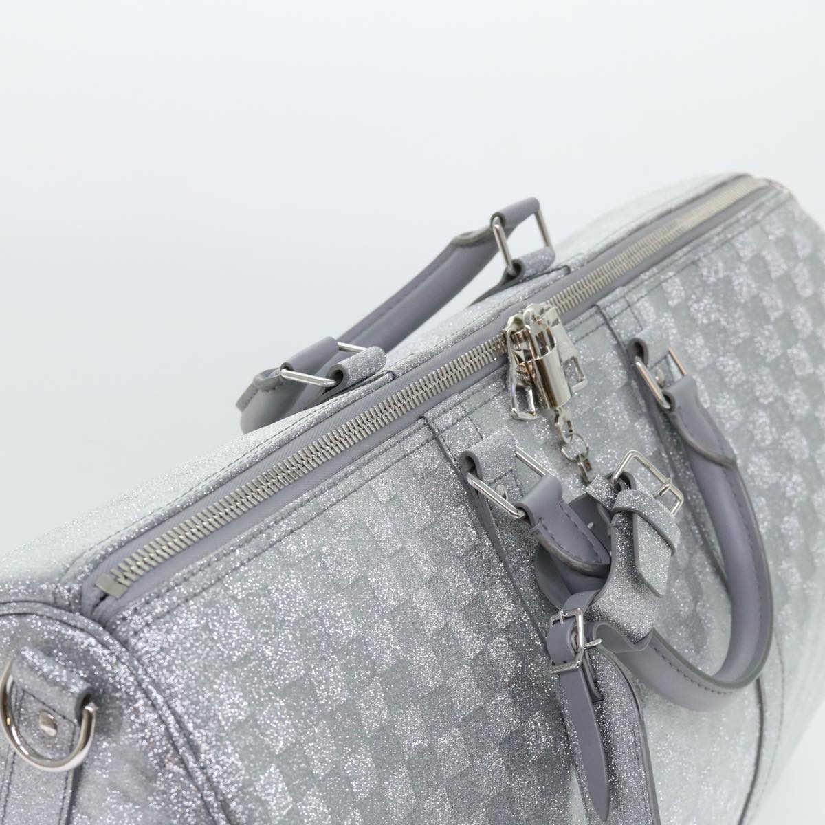 LOUIS VUITTON Damier Glitter Keepall Bandouliere 50 Bag N58041  52528A