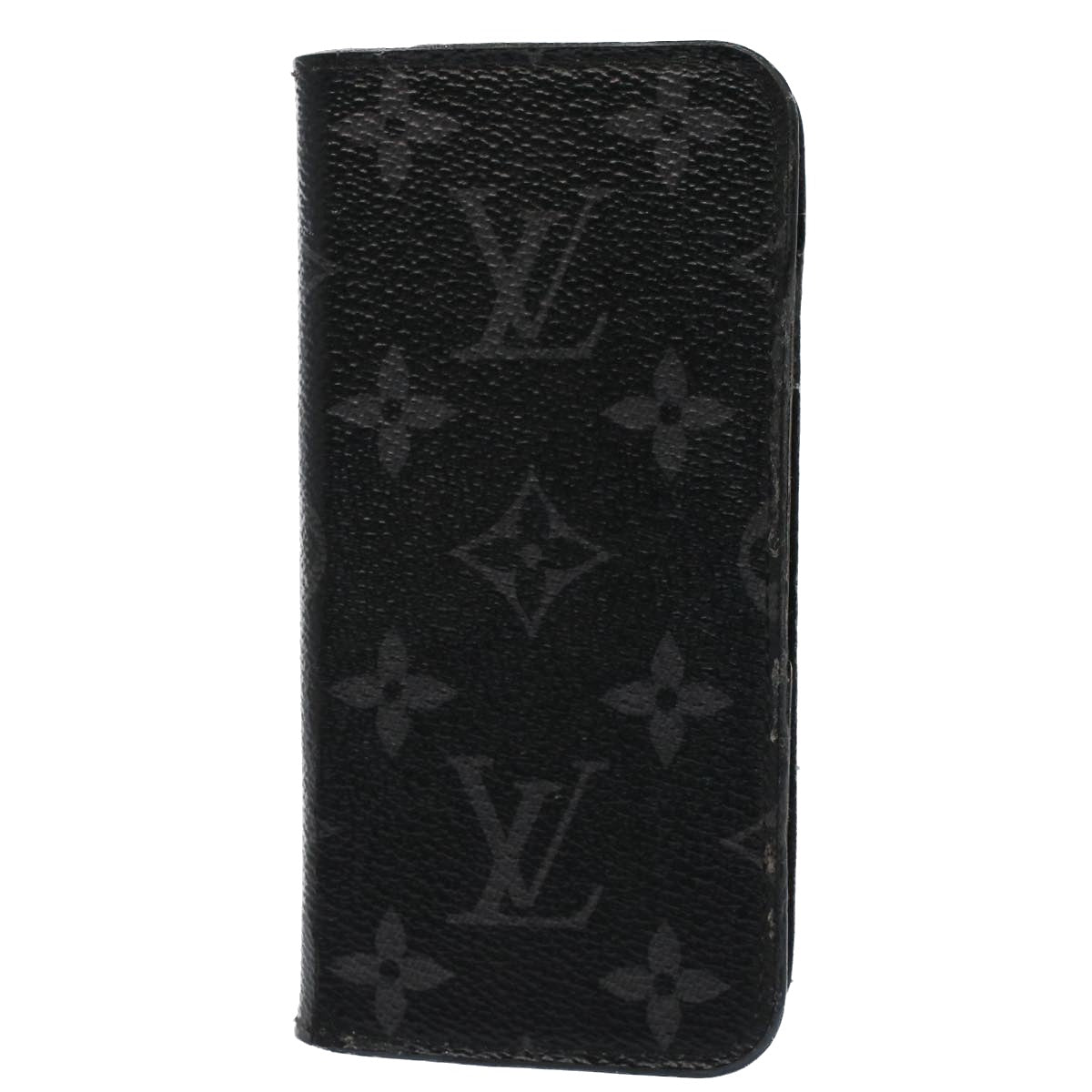 LOUIS VUITTON Monogram Eclipse iPhone 8 Case M62640  52534