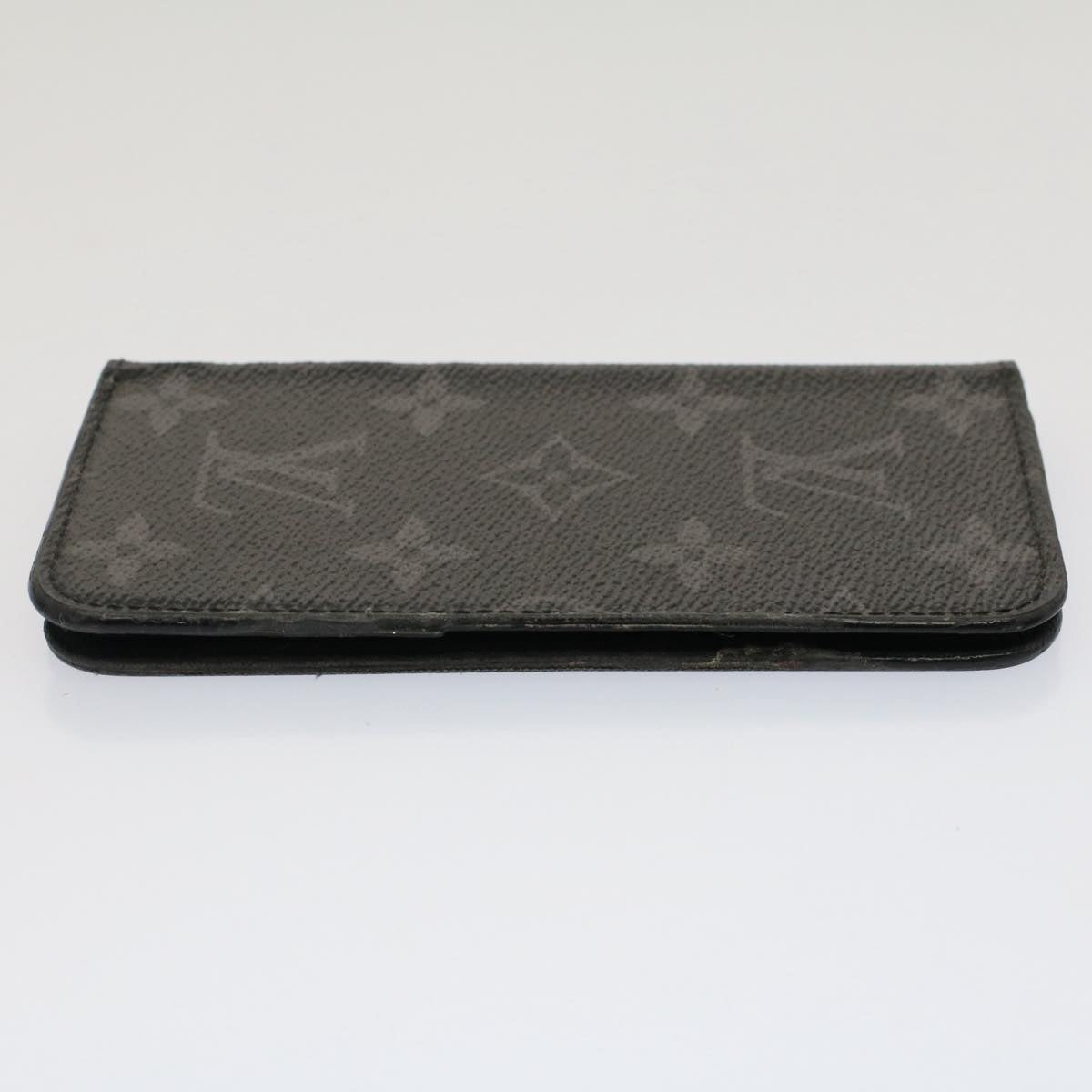 LOUIS VUITTON Monogram Eclipse iPhone 8 Case M62640  52534