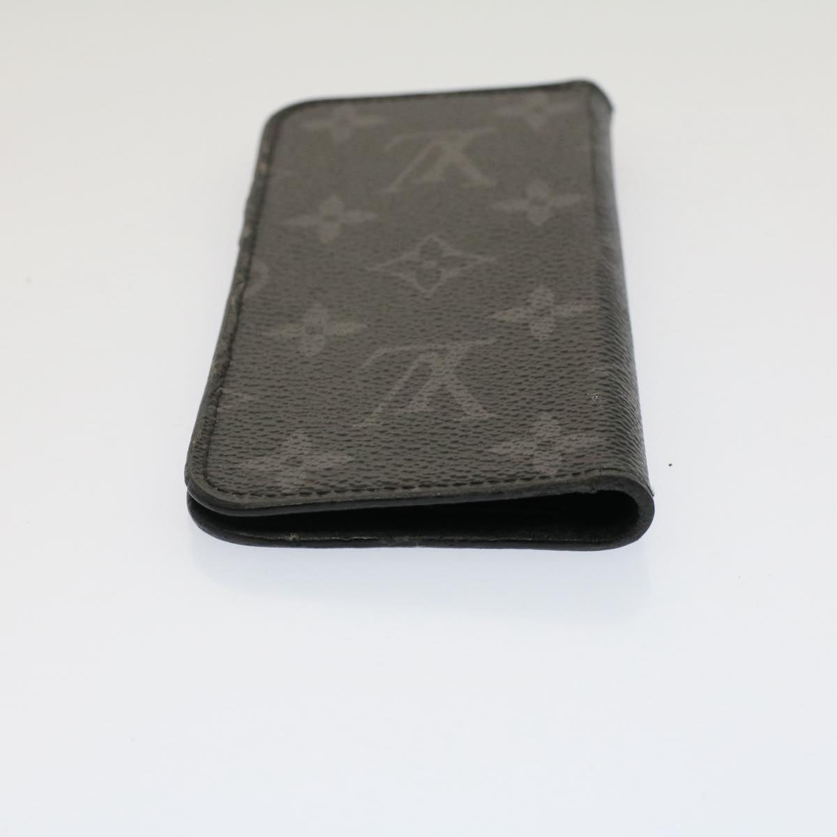 LOUIS VUITTON Monogram Eclipse iPhone 8 Case M62640  52534