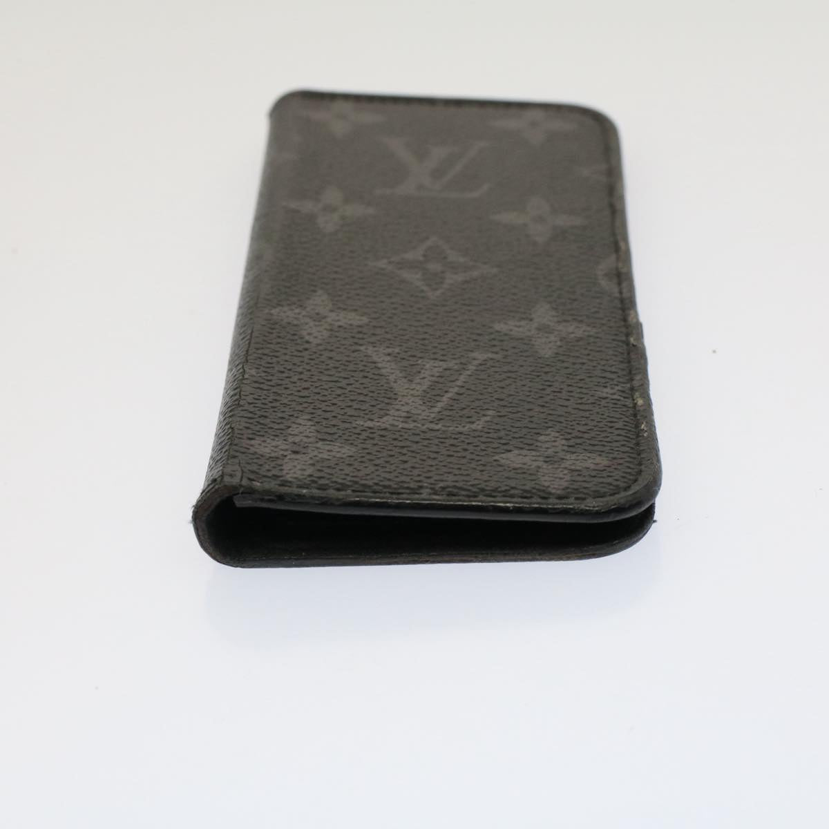 LOUIS VUITTON Monogram Eclipse iPhone 8 Case M62640  52534