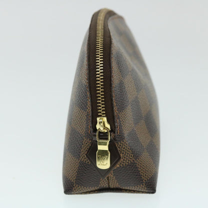 LOUIS VUITTON Damier Ebene Pochette Cosmetic PM Pouch N47516  52606