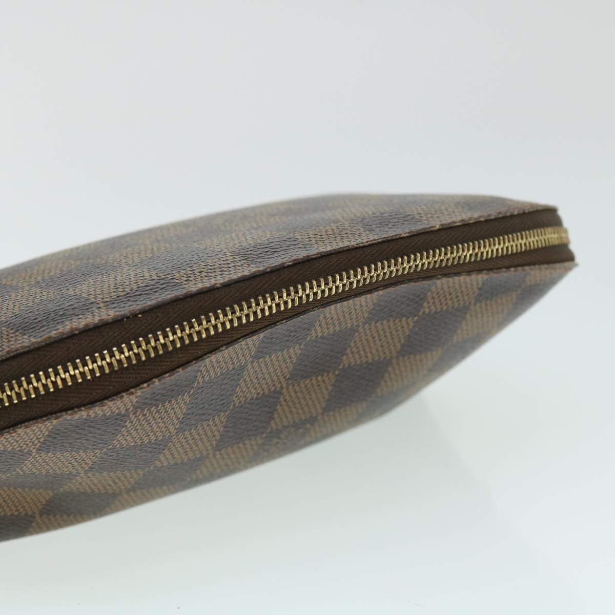 LOUIS VUITTON Damier Ebene Pochette Cosmetic PM Pouch N47516  52606