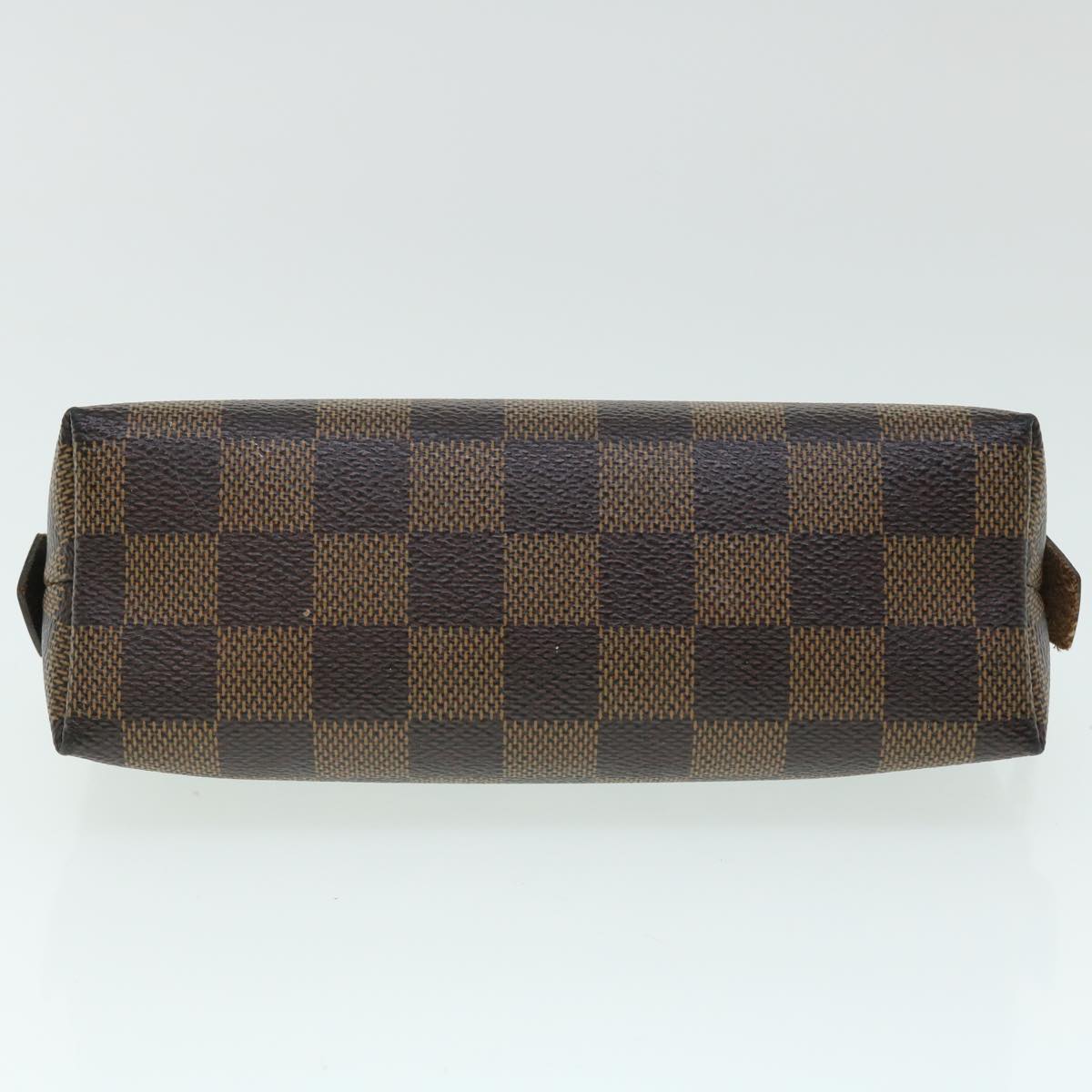 LOUIS VUITTON Damier Ebene Pochette Cosmetic PM Pouch N47516  52606