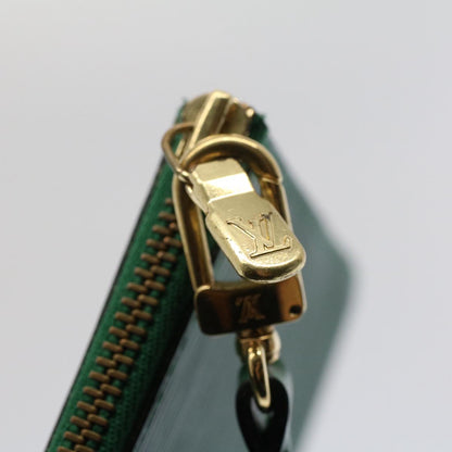 LOUIS VUITTON Epi Pochette Accessoires Pouch Green M52984  52607