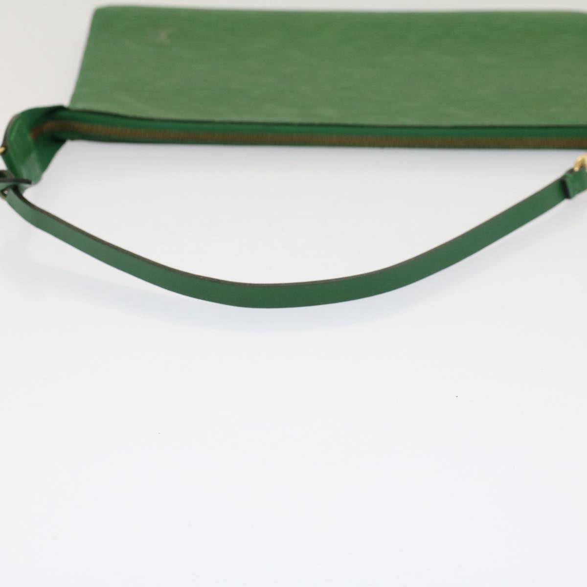 LOUIS VUITTON Epi Pochette Accessoires Pouch Green M52984  52607