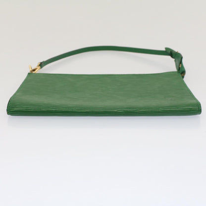 LOUIS VUITTON Epi Pochette Accessoires Pouch Green M52984  52607