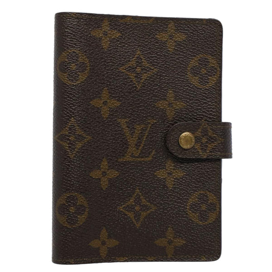 LOUIS VUITTON Monogram Agenda PM Day Planner Cover R20005  52609