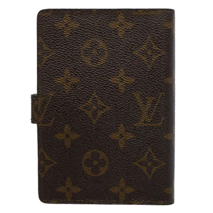 LOUIS VUITTON Monogram Agenda PM Day Planner Cover R20005  52609