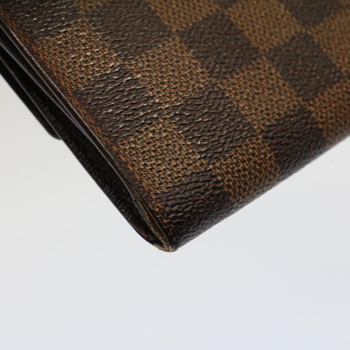 LOUIS VUITTON Damier Ebene Pochette Porte Monnaie Credit N61724  52625