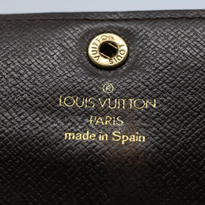 LOUIS VUITTON Damier Ebene Pochette Porte Monnaie Credit N61724  52625