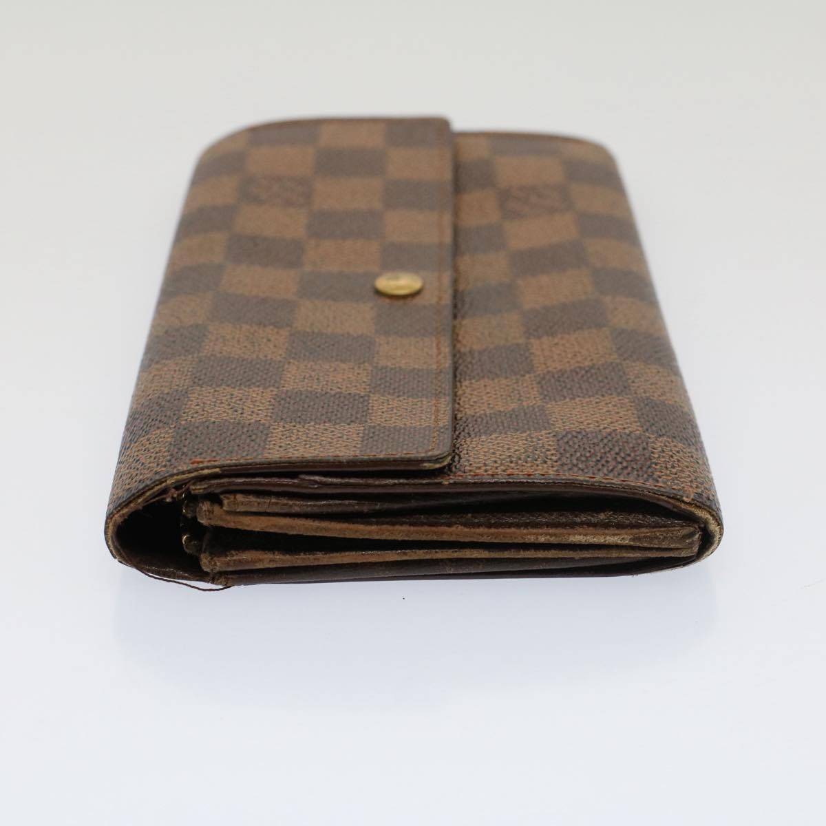 LOUIS VUITTON Damier Ebene Pochette Porte Monnaie Credit N61724  52625