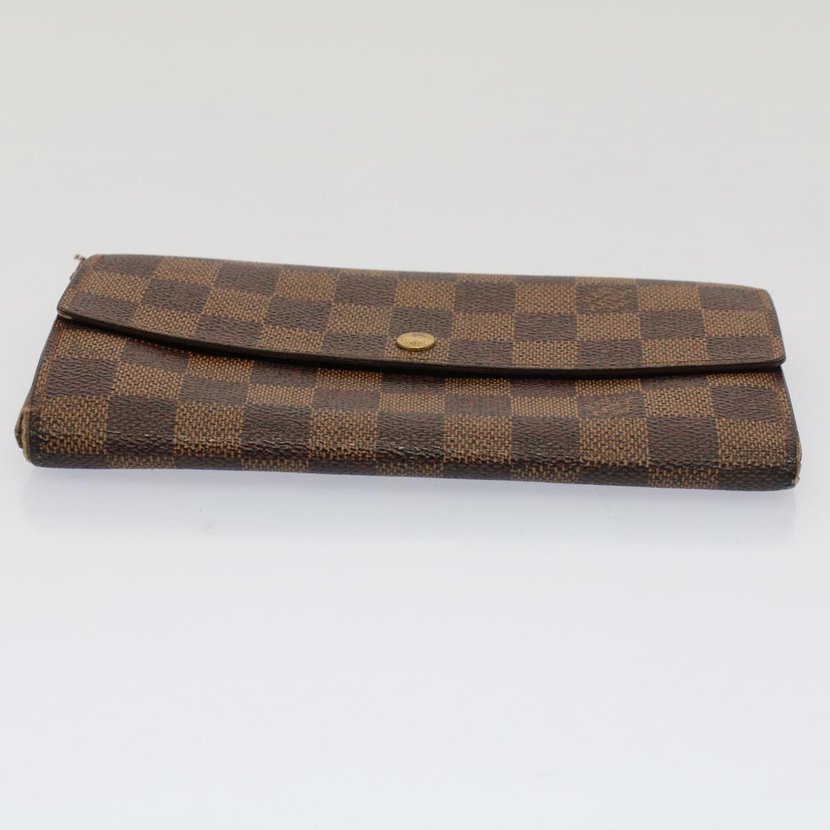 LOUIS VUITTON Damier Ebene Pochette Porte Monnaie Credit N61724  52625