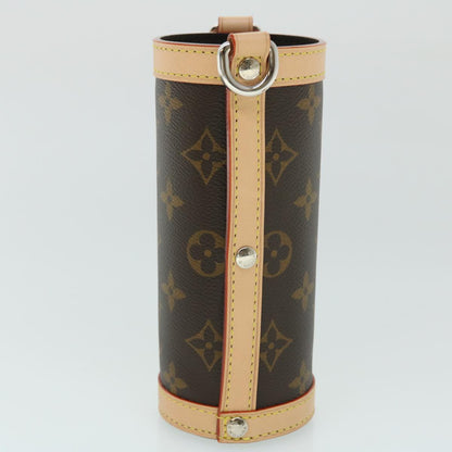 LOUIS VUITTON Monogram Flask Holder Water Bottle GI0518  52637A