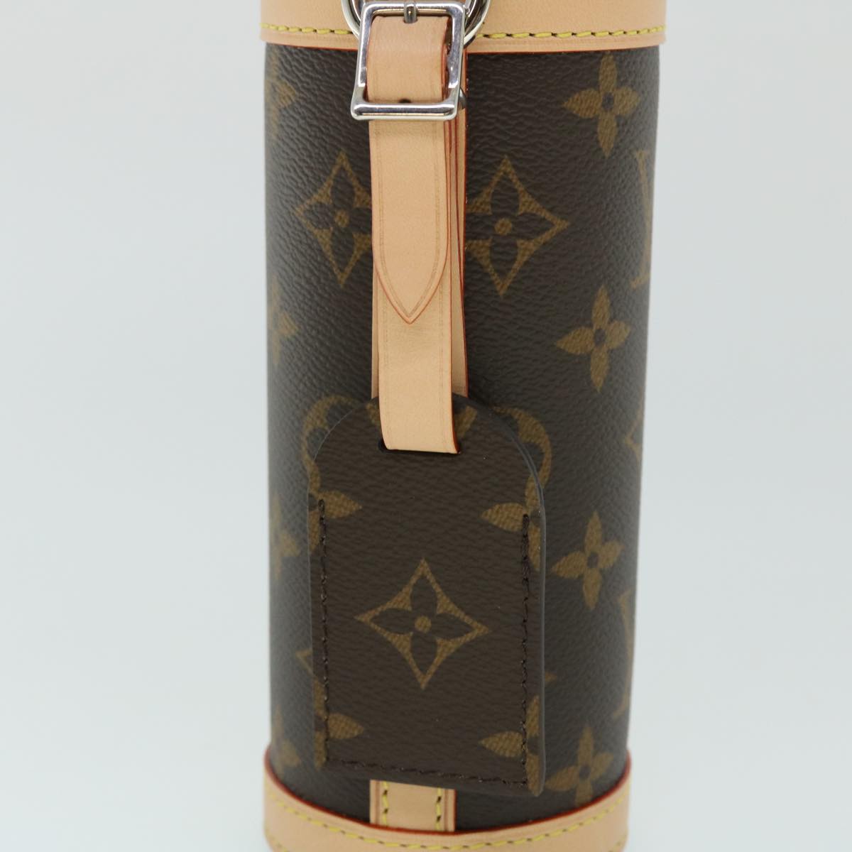 LOUIS VUITTON Monogram Flask Holder Water Bottle GI0518  52637A