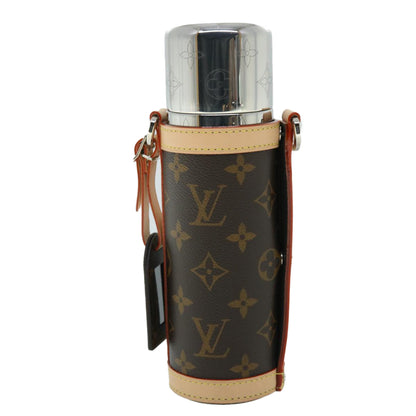 LOUIS VUITTON Monogram Flask Holder Water Bottle GI0518  52637A