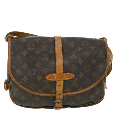 LOUIS VUITTON Monogram Saumur 30 Shoulder Bag M42256  52650