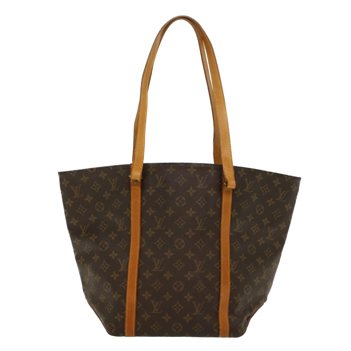 LOUIS VUITTON Monogram Sac Shopping Tote Bag M51108  52665