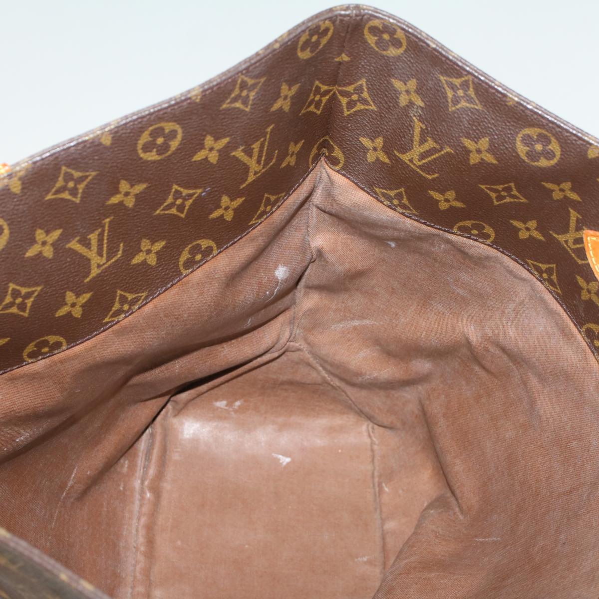 LOUIS VUITTON Monogram Sac Shopping Tote Bag M51108  52665