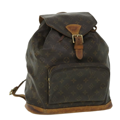 LOUIS VUITTON Monogram Montsouris MM Backpack M51136  52717